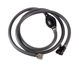 Шланг топливный Easterner 8 мм с грушей армир для плм Suzuki 45/140см (C24631)